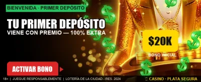 Bono increíble primer depósito